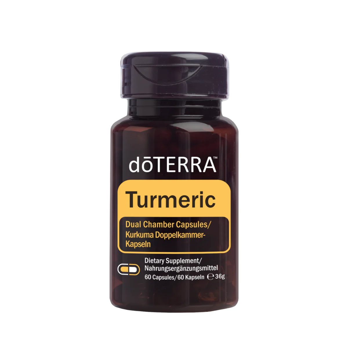 dōTERRA Turmeric Dual Chamber Capsules - 60 Capsules