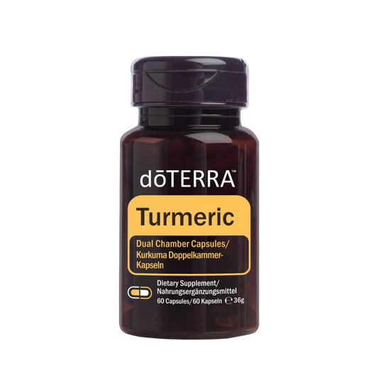 dōTERRA Turmeric Dual Chamber Capsules - 60 Capsules