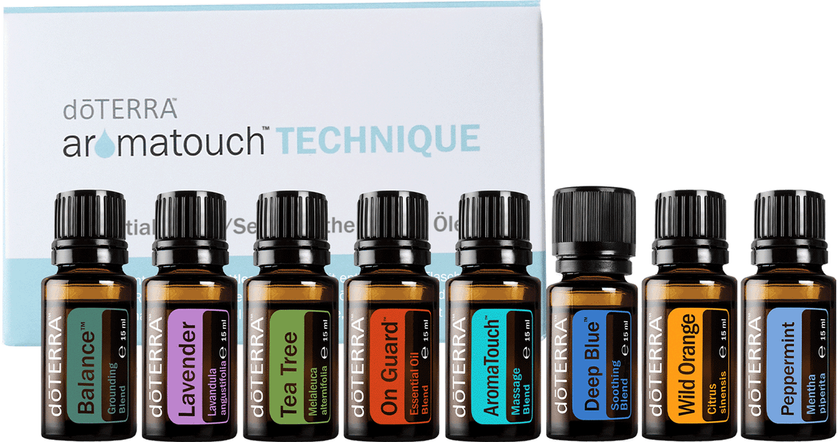dōTERRA AromaTouch Refill Kit with eight 15ml bottles