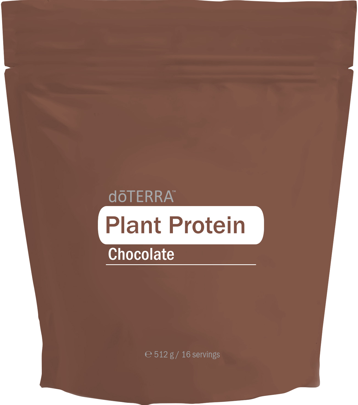 dōTERRA Chocolate Plant Protein 512g pouch