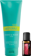dōTERRA Effervescent Berry 15ml blend with Hand & Body Lotion 200ml
