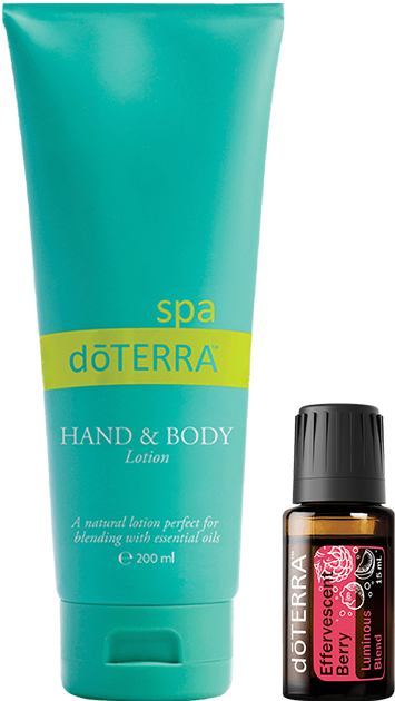 dōTERRA Effervescent Berry 15ml blend with Hand & Body Lotion 200ml