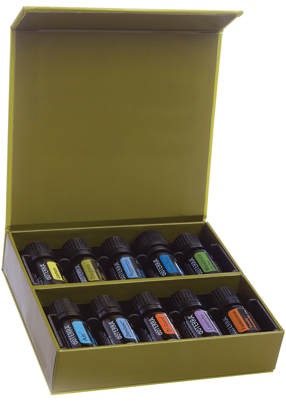 dōTERRA Family Essentials Kit with ten 5ml bottles
